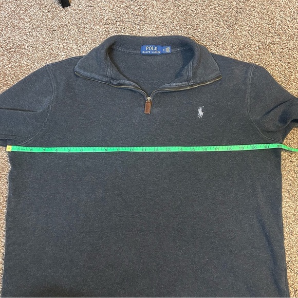 Ralph Lauren Men's Gray Zip Up Sweater - Picture 4 of 5